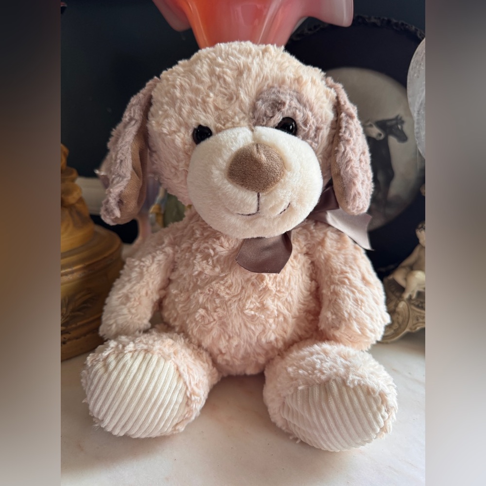The Huggable Plushie Brown Dog Massager by Health Touch